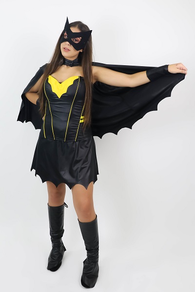 Batgirl Corpete/saia Luxo 